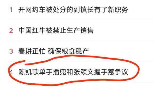 陈凯歌被官媒点名?陈凯歌和张颂文握手惹争议