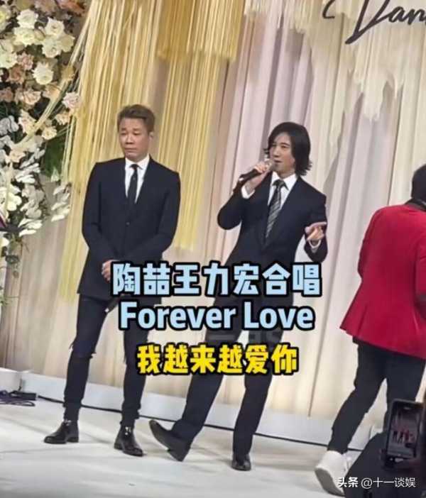 王力宏陶喆谁厉害?两人同框现身好友婚礼