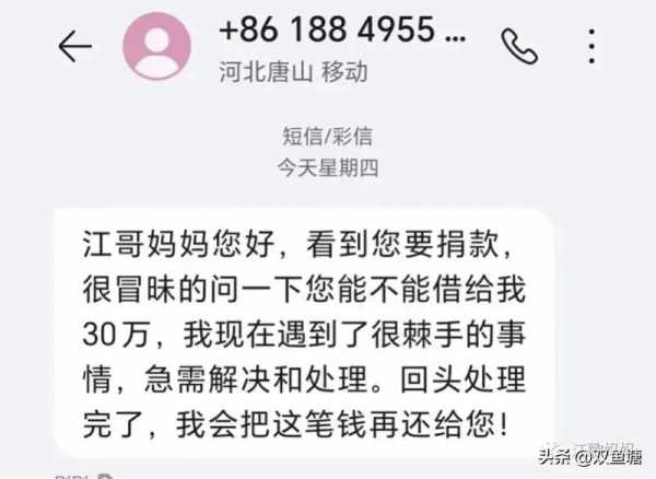 江歌妈妈收到大量借款信息!江歌事件的来龙去脉