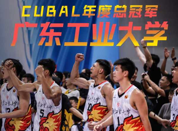 023云接机CUBAL总冠军广工男篮"