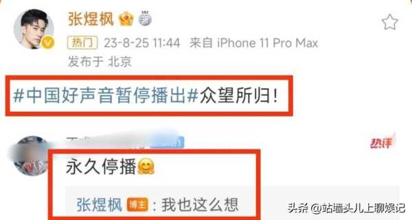 好声音停播前排评论IP地址引争议