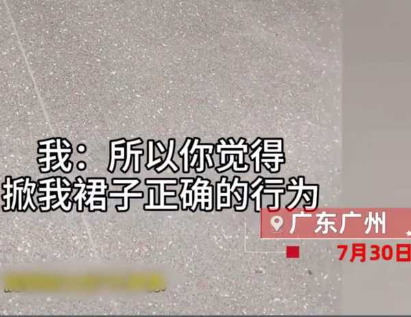 女生称被男孩偷看裙底又被其母掀裙子