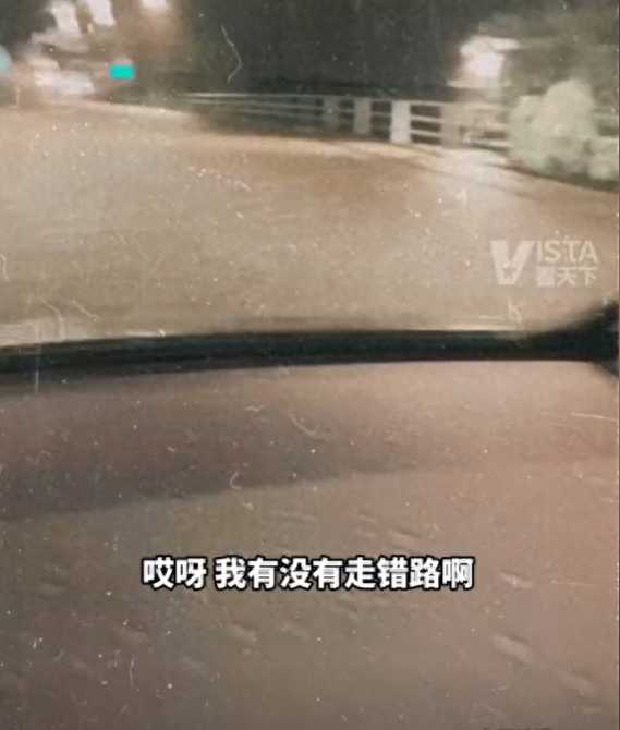 郑希怡香港暴雨中被困车内!容祖儿揸车好惊险