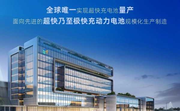 全球首家超快充动力电池工厂投产
