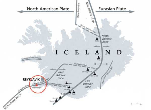 冰岛一天1400次地震!冰岛进入地震紧急状态