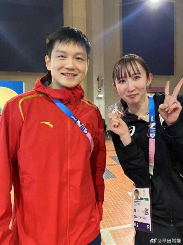 早田希娜:最喜欢的运动员是樊振东