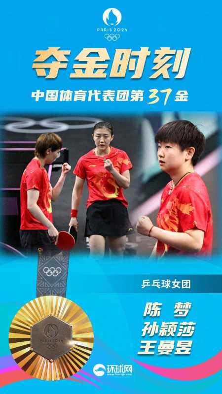 陈梦：最后一届奥运会结果非常圆满