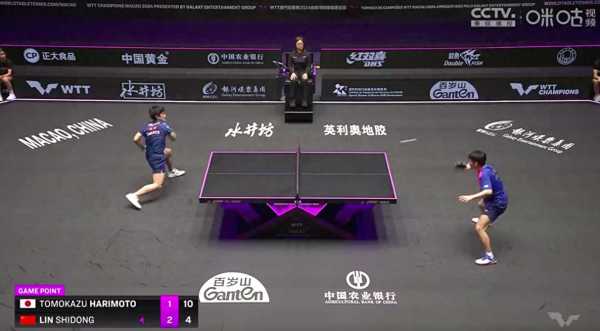 林诗栋首胜张本智和!晋级WTT澳门赛8强