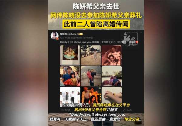 陈晓陈妍希被央视批评,陈晓陈妍希离婚真相