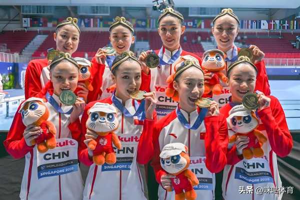 世锦赛中国队奖牌榜榜首!跳水14连冠