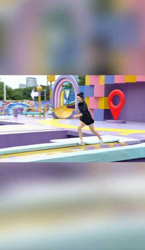 刘思瑶男生女生向前冲闯关成功