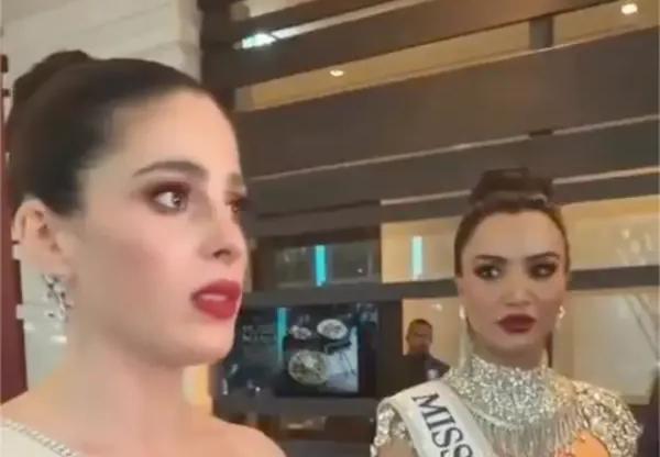 环球小姐墨西哥选手被辱骂愤然离场