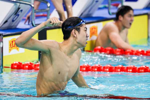 8岁张展硕力压潘展乐孙杨夺冠"