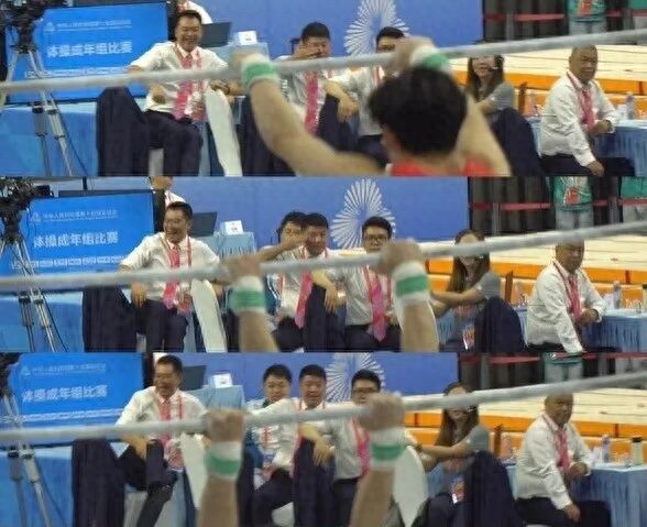 张博恒失误时鼓掌的裁判被终止执裁