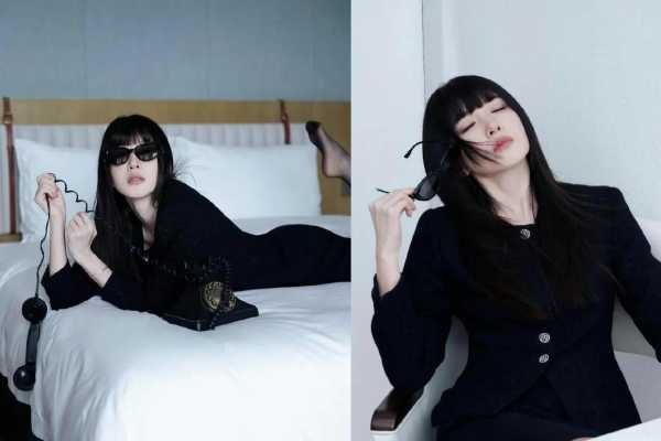 江疏影黑长直“老师”造型!妥妥高中英语老师模样