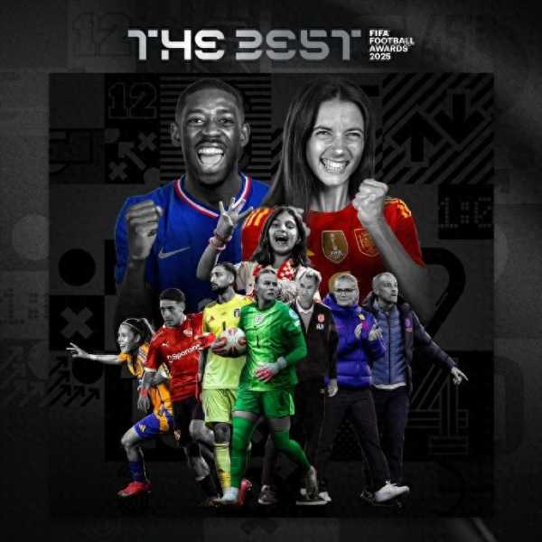 登贝莱当选FIFA年度最佳球员