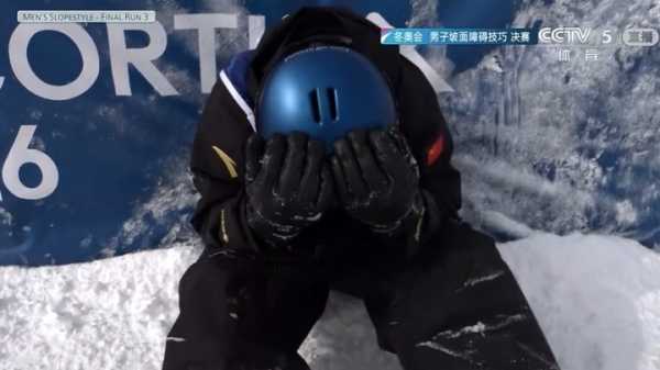 苏翊鸣完赛后喜极而泣!完成动作忍不住痛哭